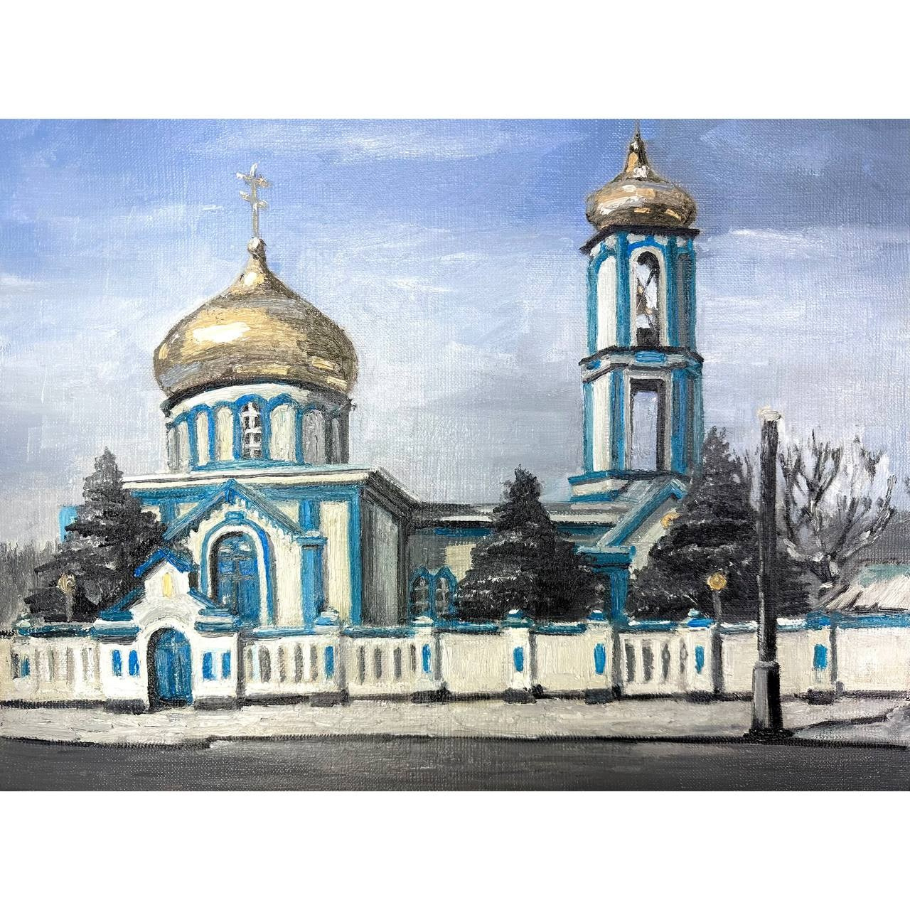 Авторская картина «Церковь»
