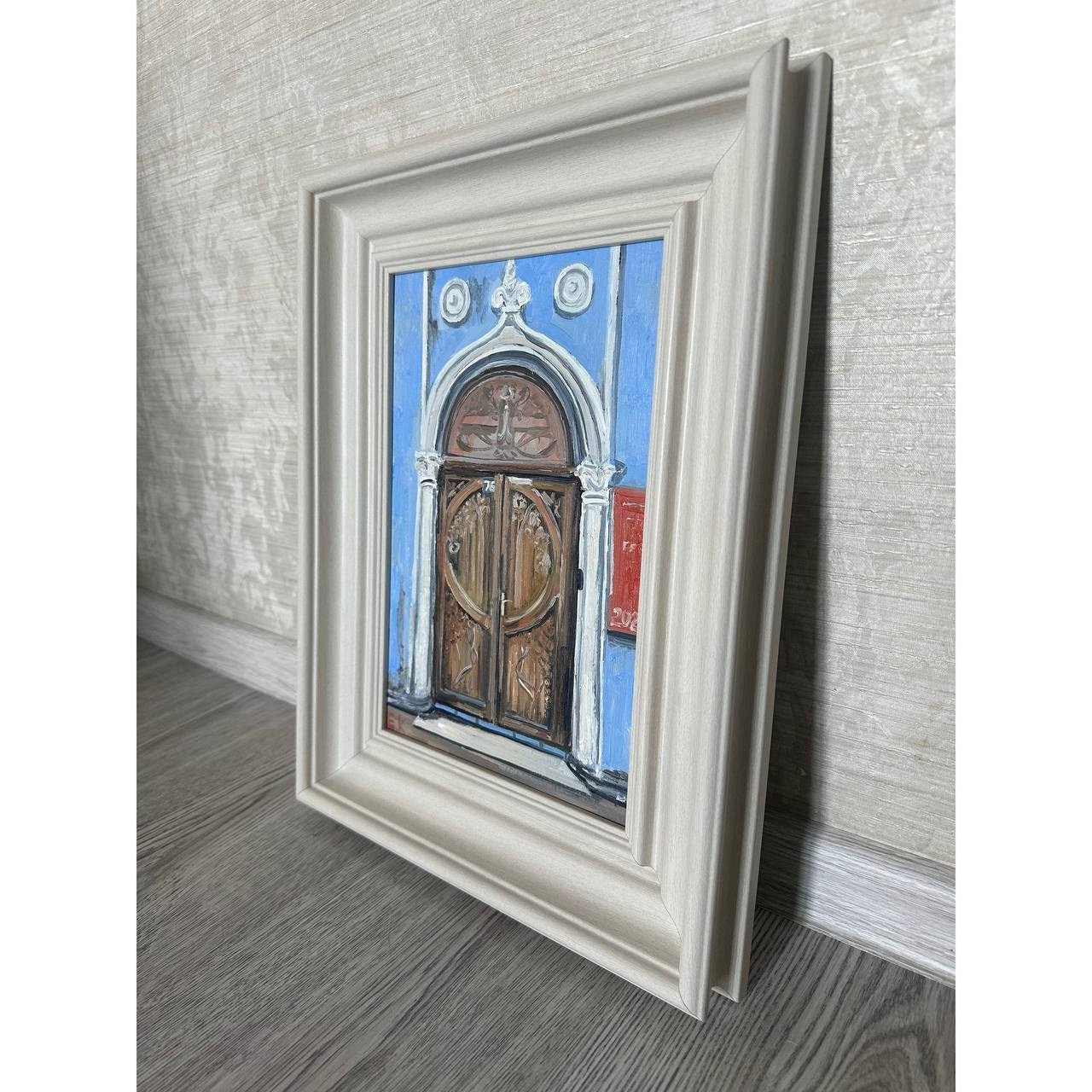 Авторская картина «Ул. Карла Маркса, д. 76». ELCHANINOVA.ART Художник Ксения Ельчанинова. Современное искусство