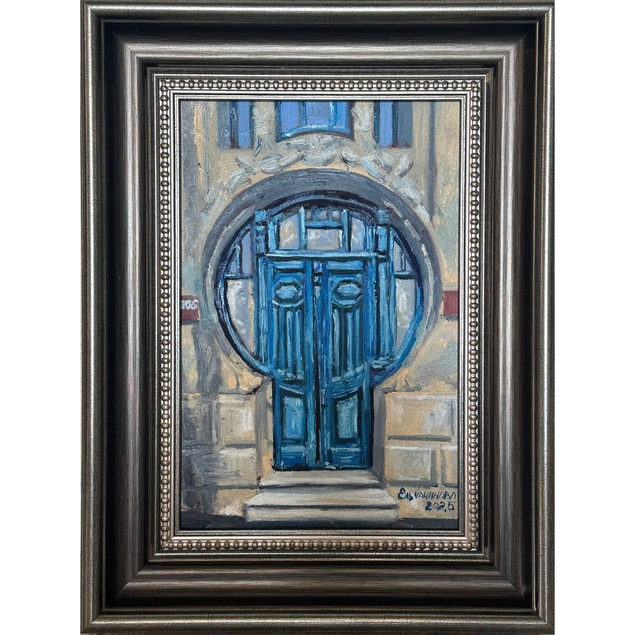 Авторская картина «Ул. Комсомольская, д. 99». ELCHANINOVA.ART Художник Ксения Ельчанинова. Современное искусство