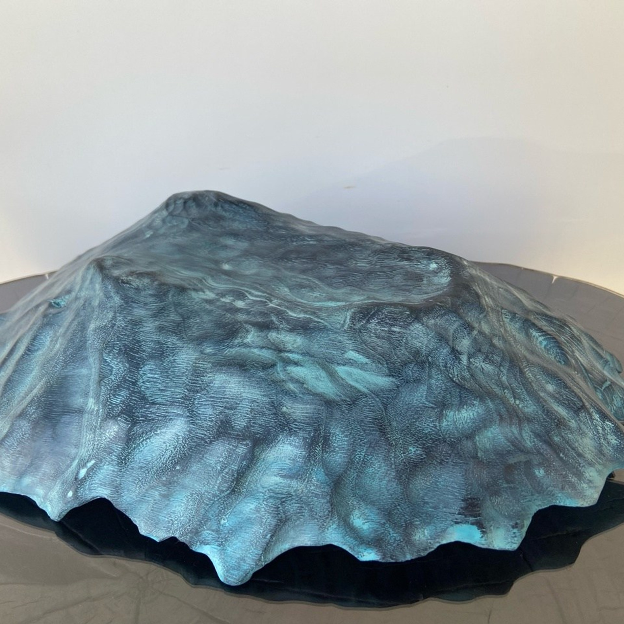 Чаша из дерева «В морском стиле». Арт-объекты для стен. Авторские картины, панно, часы и портреты по фото