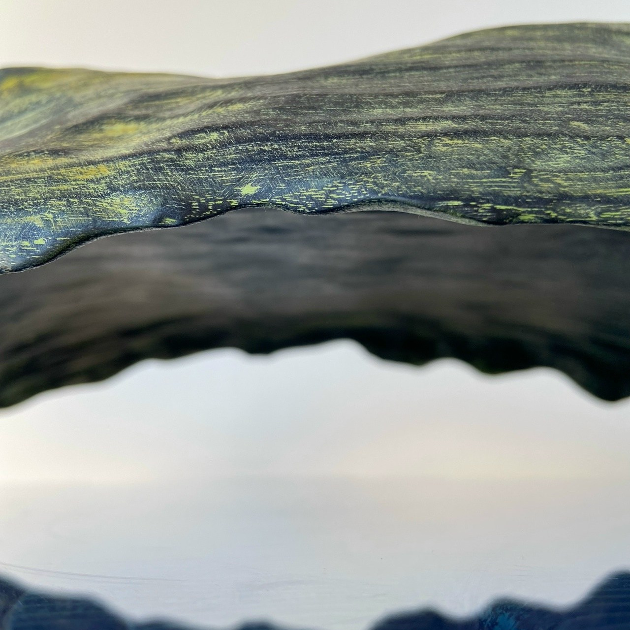 Wooden bowl “Forest shell”. Art objects for walls. Author’s paintings, panels, clocks and portraits by photo