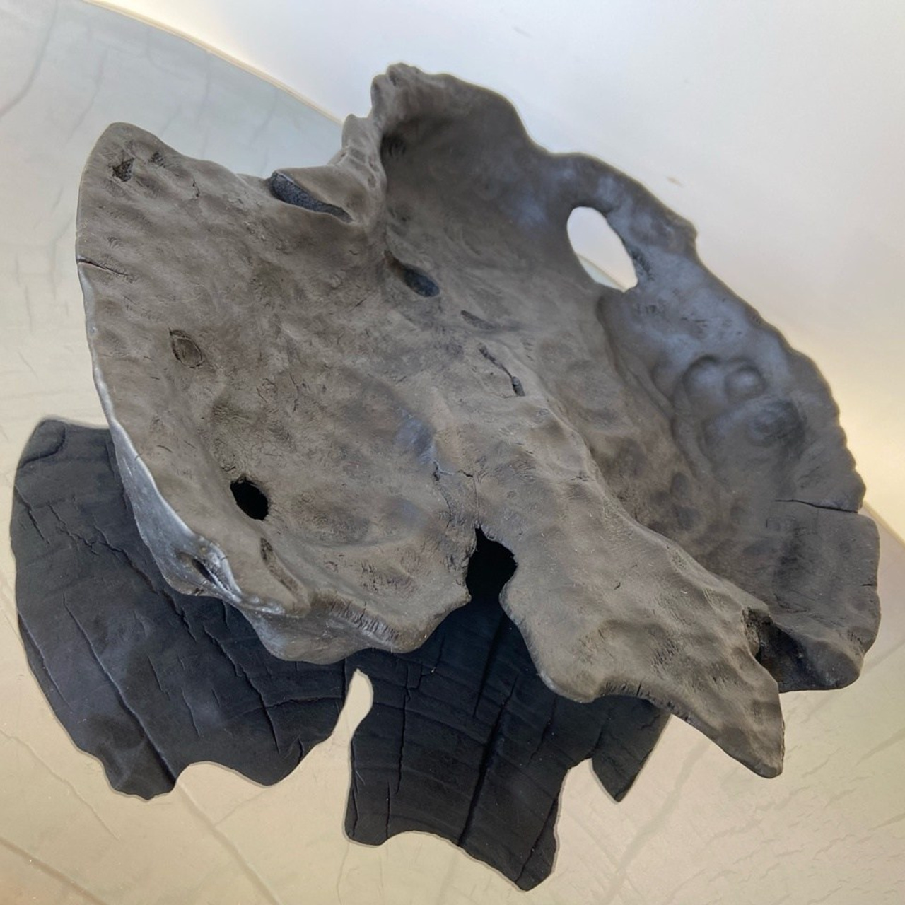 Блюдо из дерева «корневая». Арт-объекты для стен. Авторские картины, панно, часы и портреты по фото