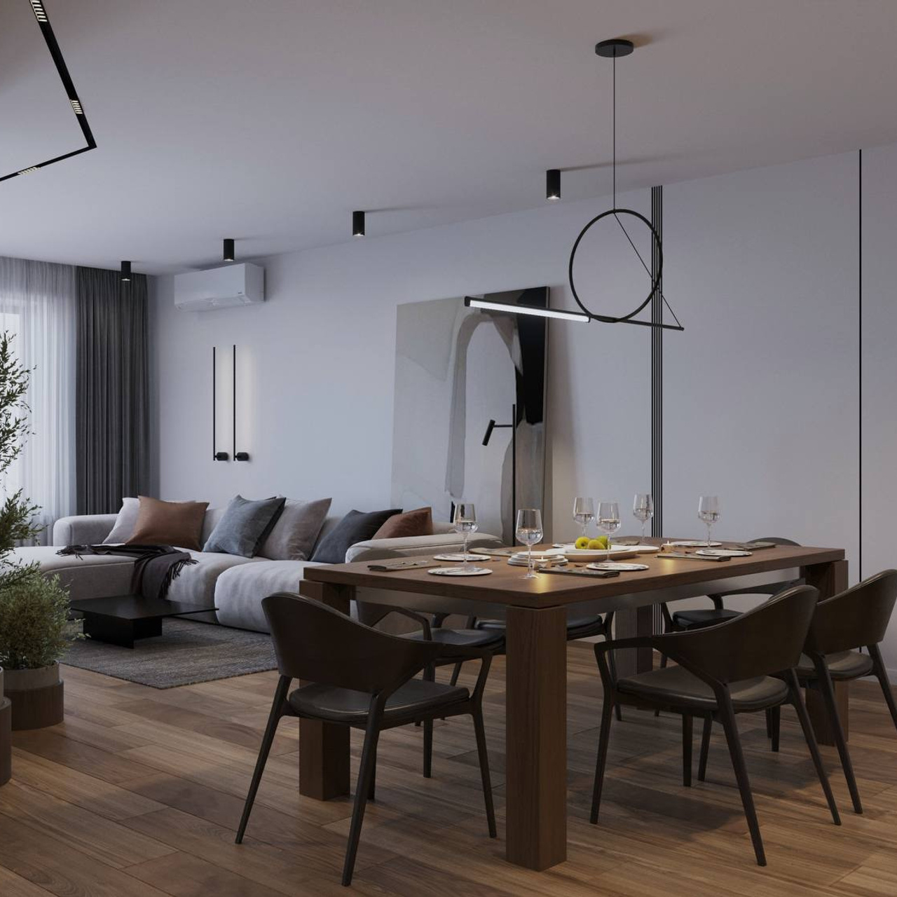 ЖК Барселона / 93 м². Дизайнер интерьера Кристина Дедова / Оренбург, Москва