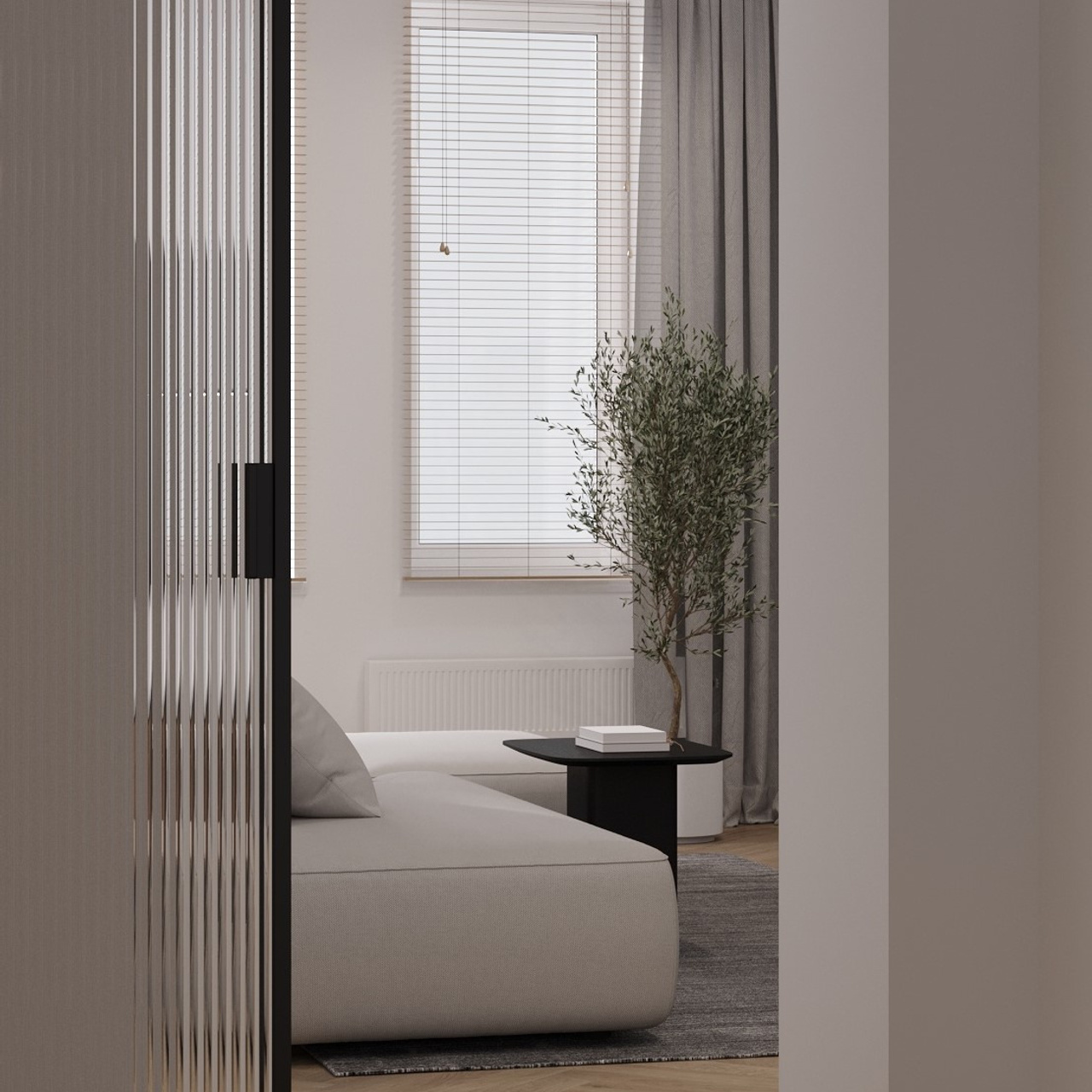 ЖК Белый остров/ 58 м². Дизайнер интерьера Кристина Дедова / Оренбург, Москва