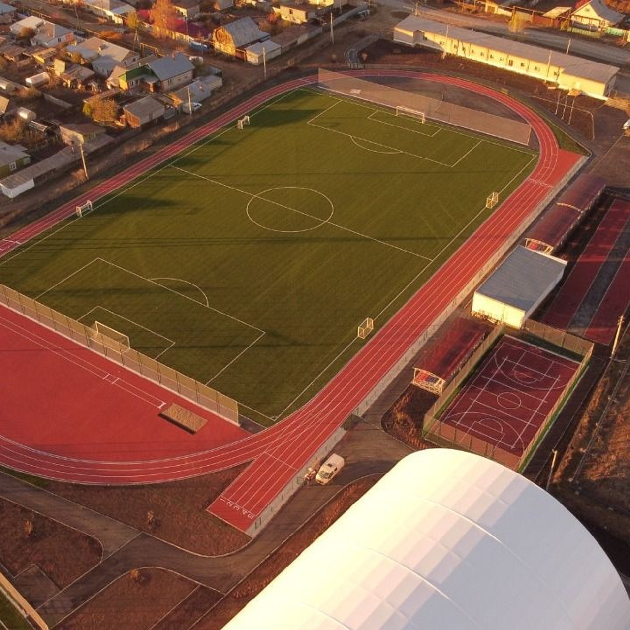 СТАДИОН ЮНОСТЬ С. УЙСКОЕ. Recro