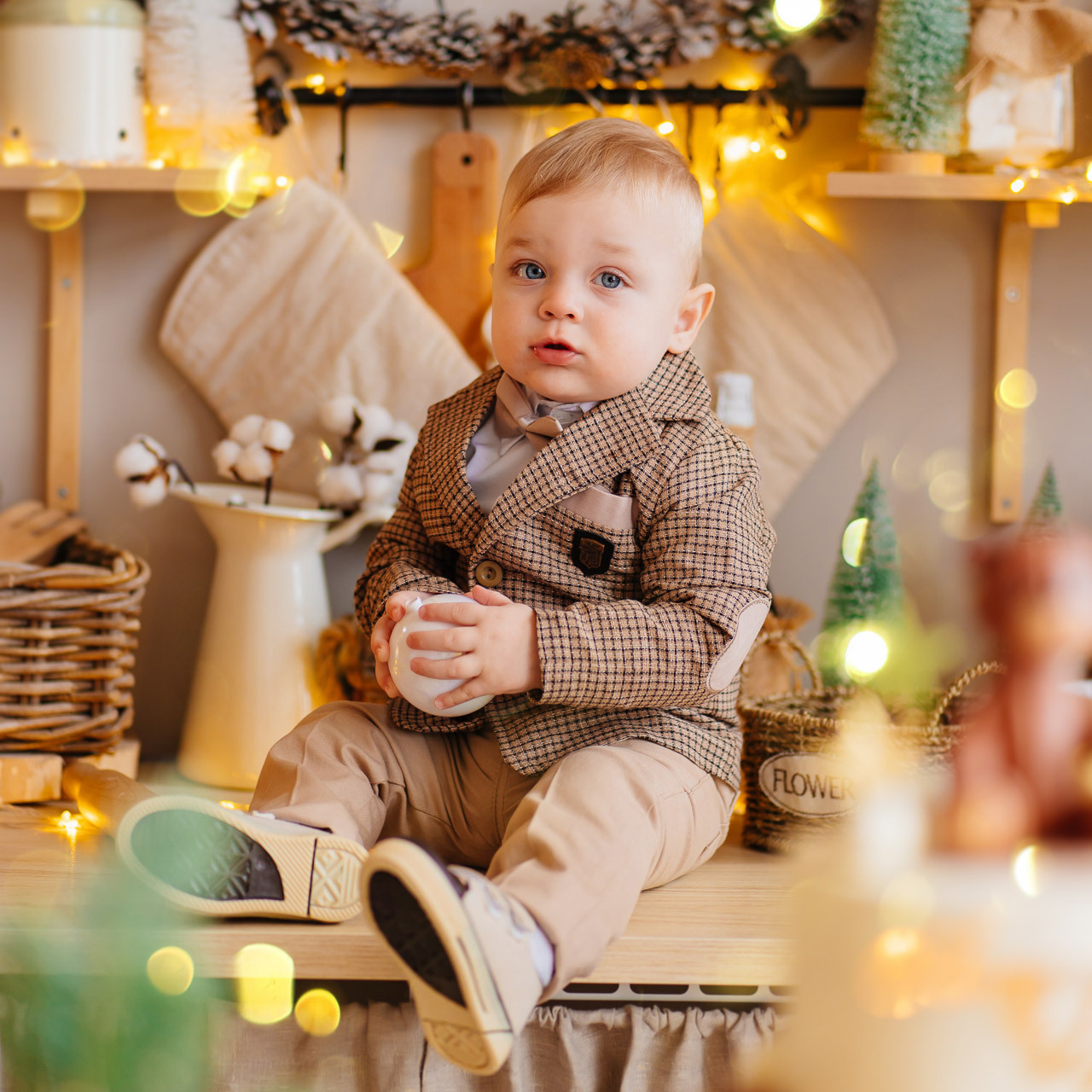Новогодняя фотосессия и годик малышу. Фотограф: Андрей Сайфутдинов. Свадебный и семейный фотограф в Ростове-на-Дону. Андрей Сайфутдинов