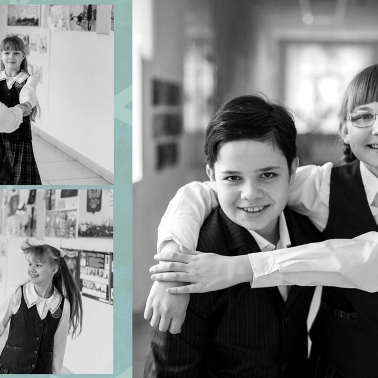 Макеты/развороты фотокниг ШКОЛЫ