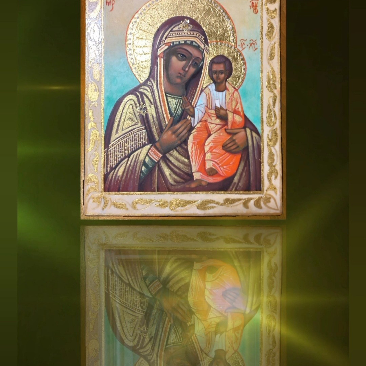 Икона Смоленская Божья Матерь. Светлана Фатьянова