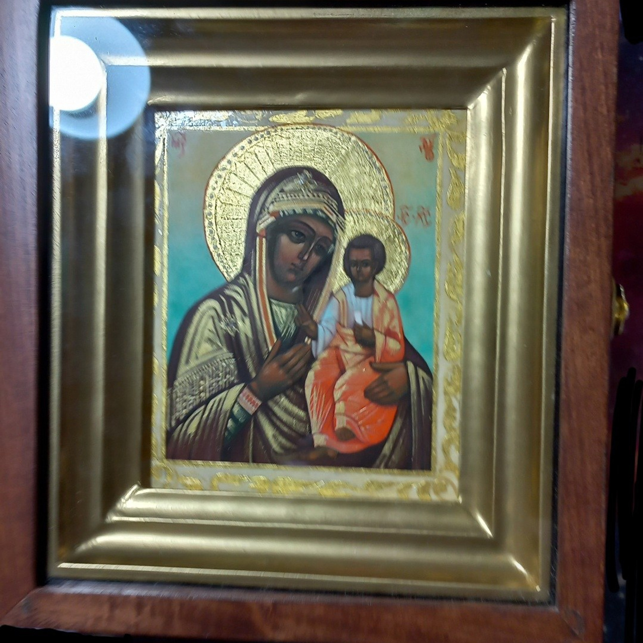 Икона Смоленская Божья Матерь. Светлана Фатьянова