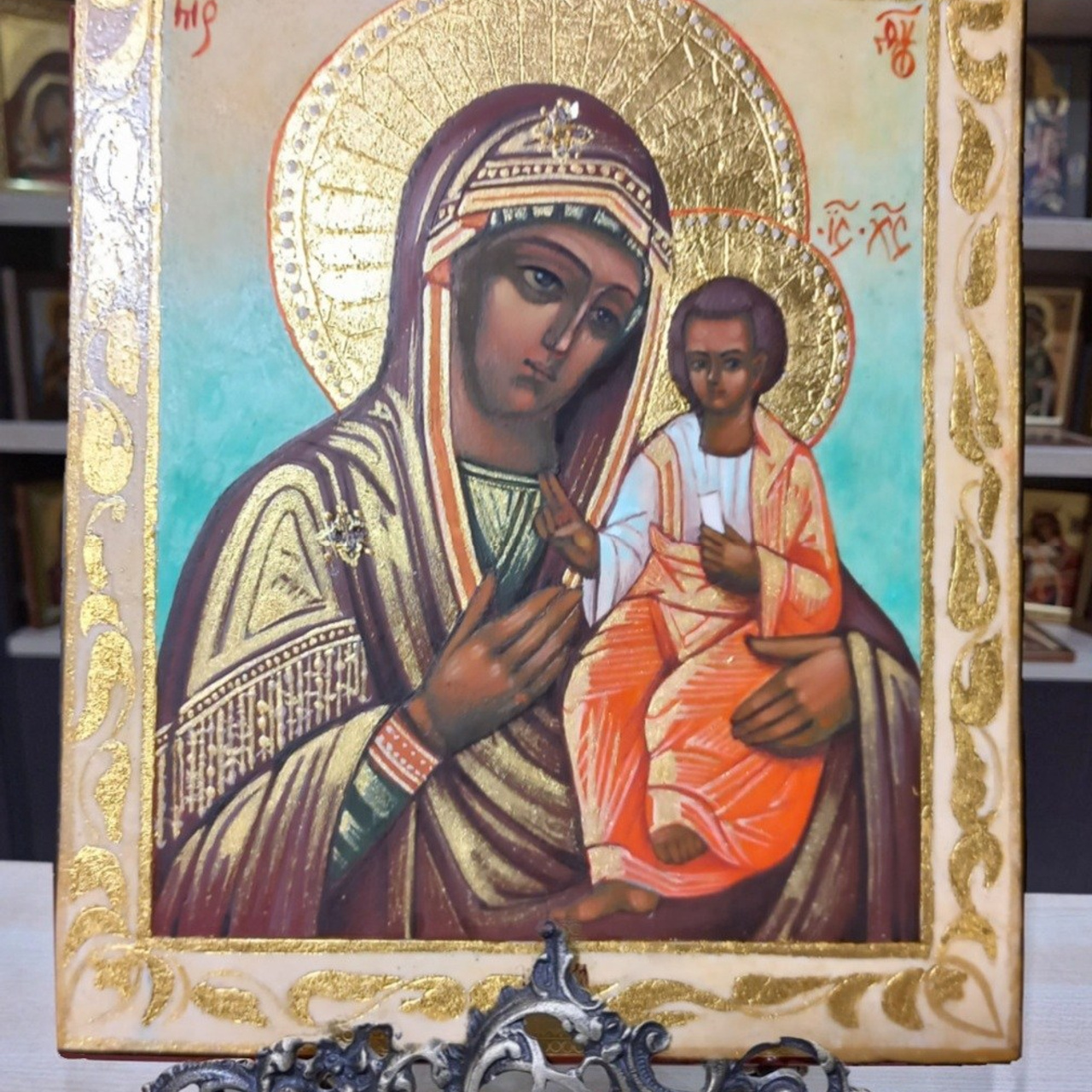 Икона Смоленская Божья Матерь. Светлана Фатьянова