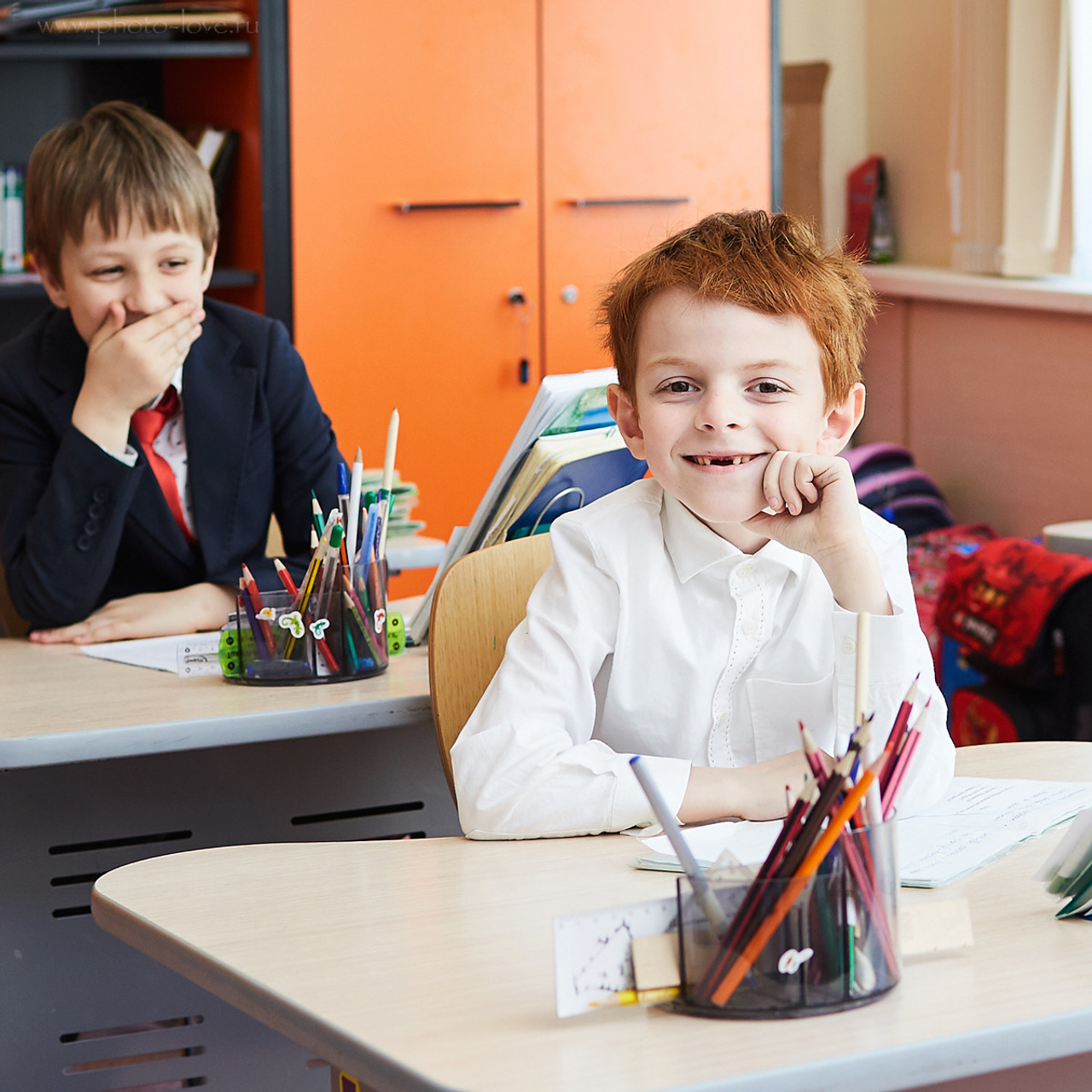 Репортаж «День в школе». Школьный фотограф Сергей Беликов