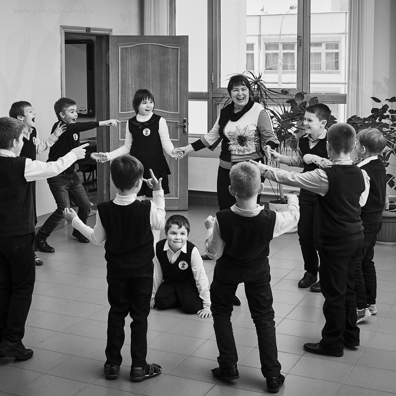 Репортаж «День в школе». Школьный фотограф Сергей Беликов