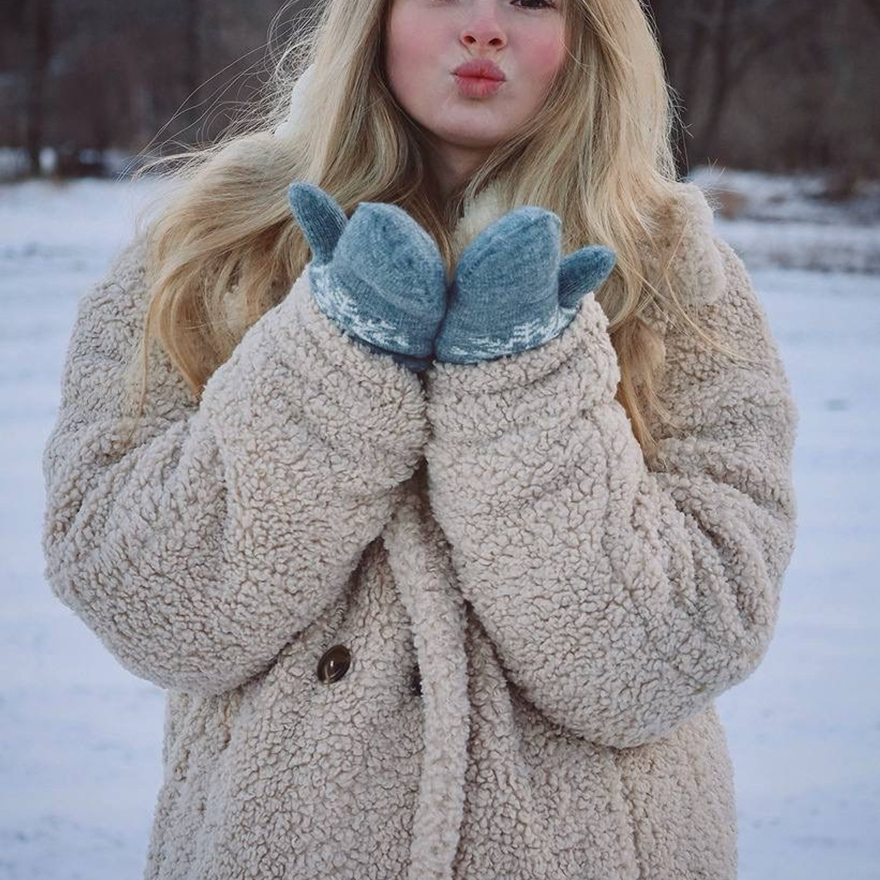 Морозный день