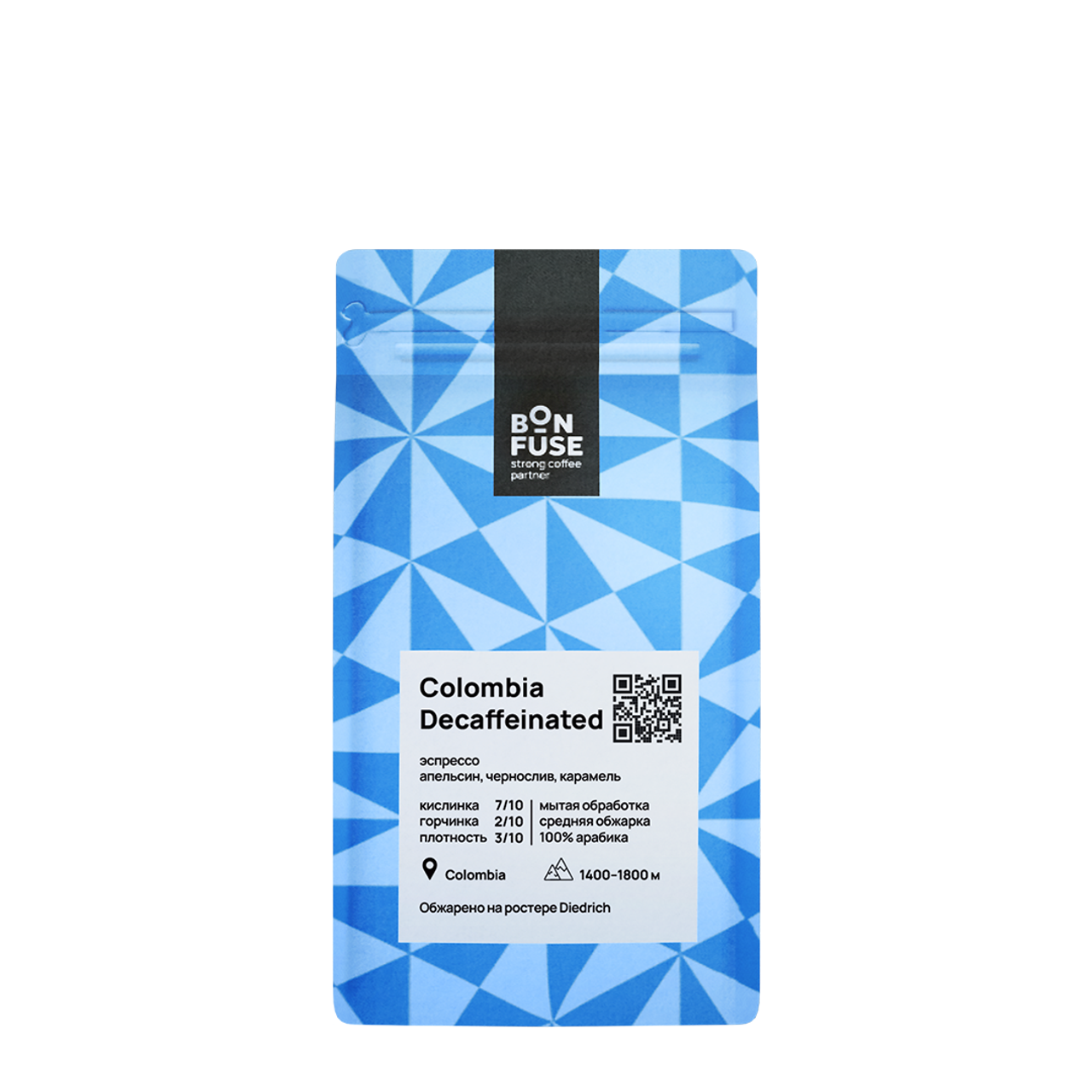 КОФЕ Bonfuse Colombia Decaf 250гр