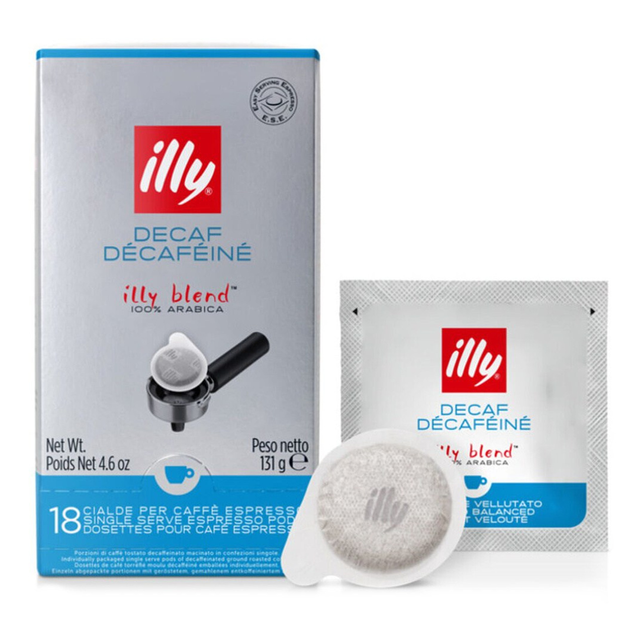 Кофе в чалдах illy Decaf