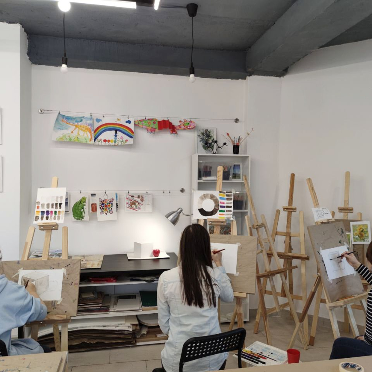 Ученики. Живопись Сони Корсаковой