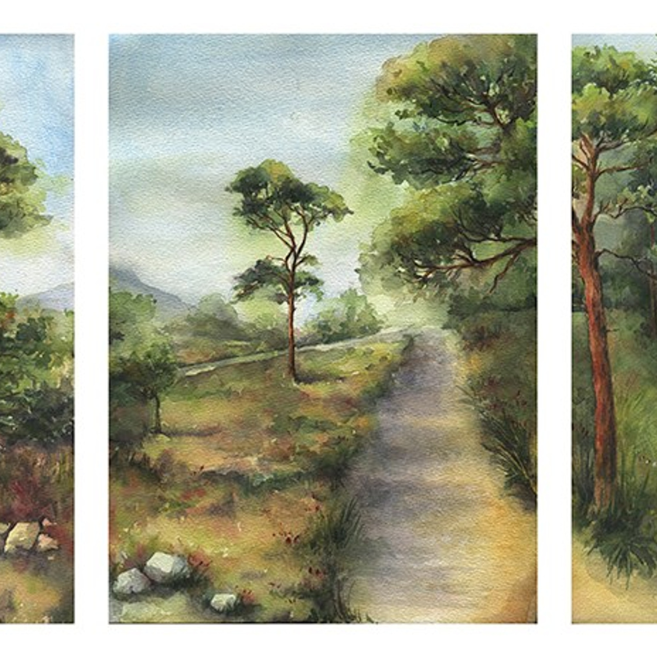 Акварель Сони Корсаковой. Живопись Сони Корсаковой