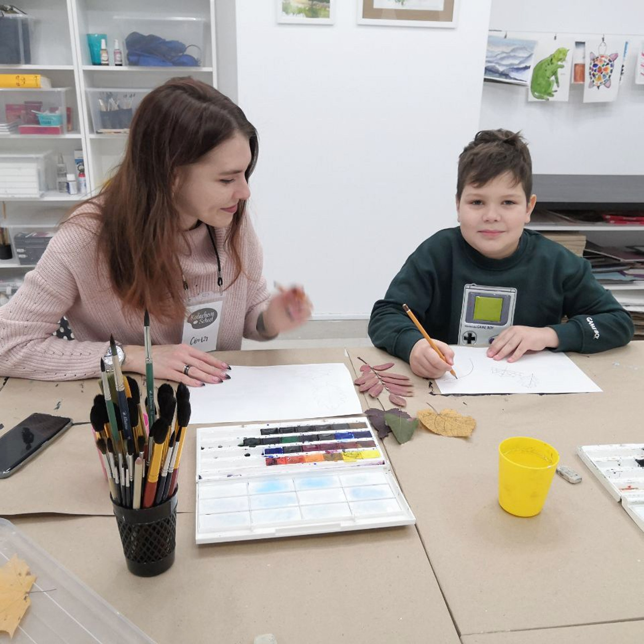 Ученики. Живопись Сони Корсаковой