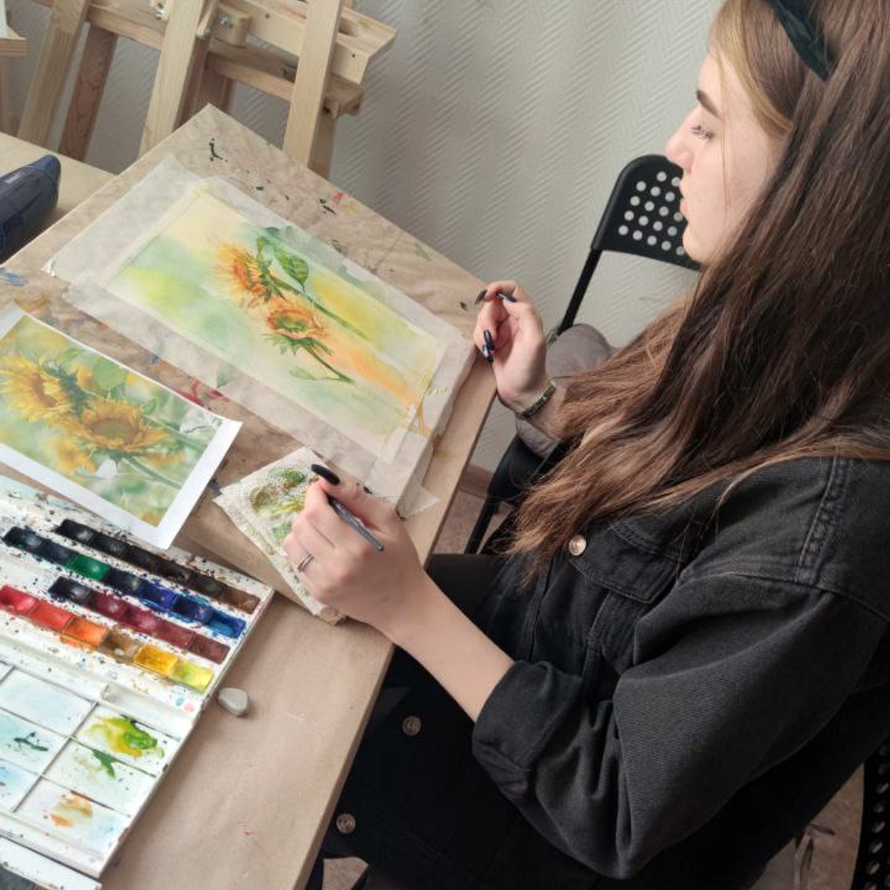 Ученики. Живопись Сони Корсаковой