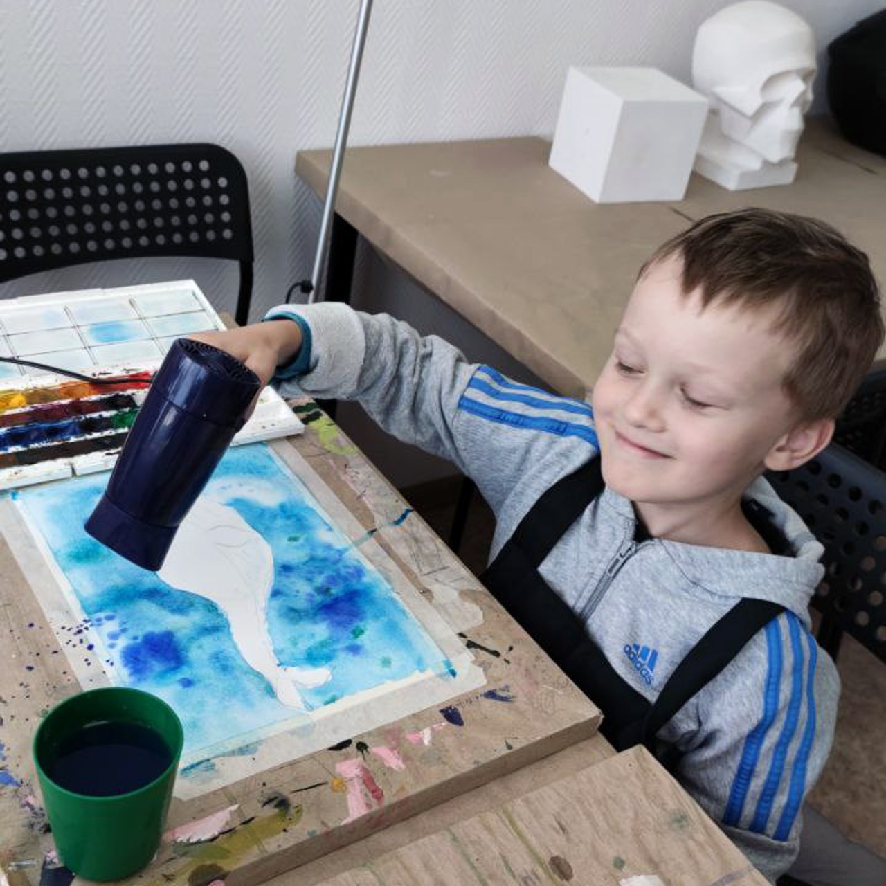 Ученики. Живопись Сони Корсаковой