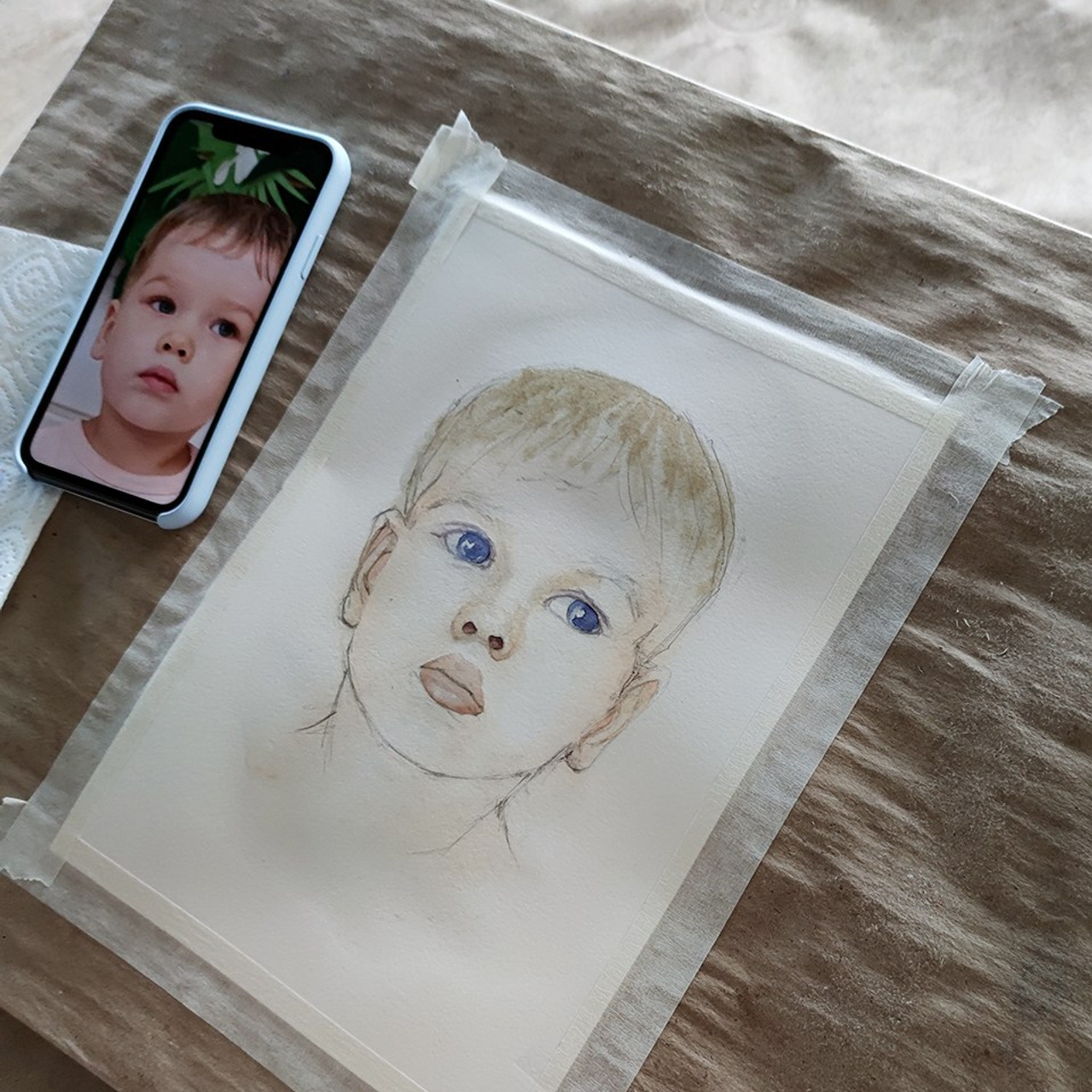 Ученики. Живопись Сони Корсаковой