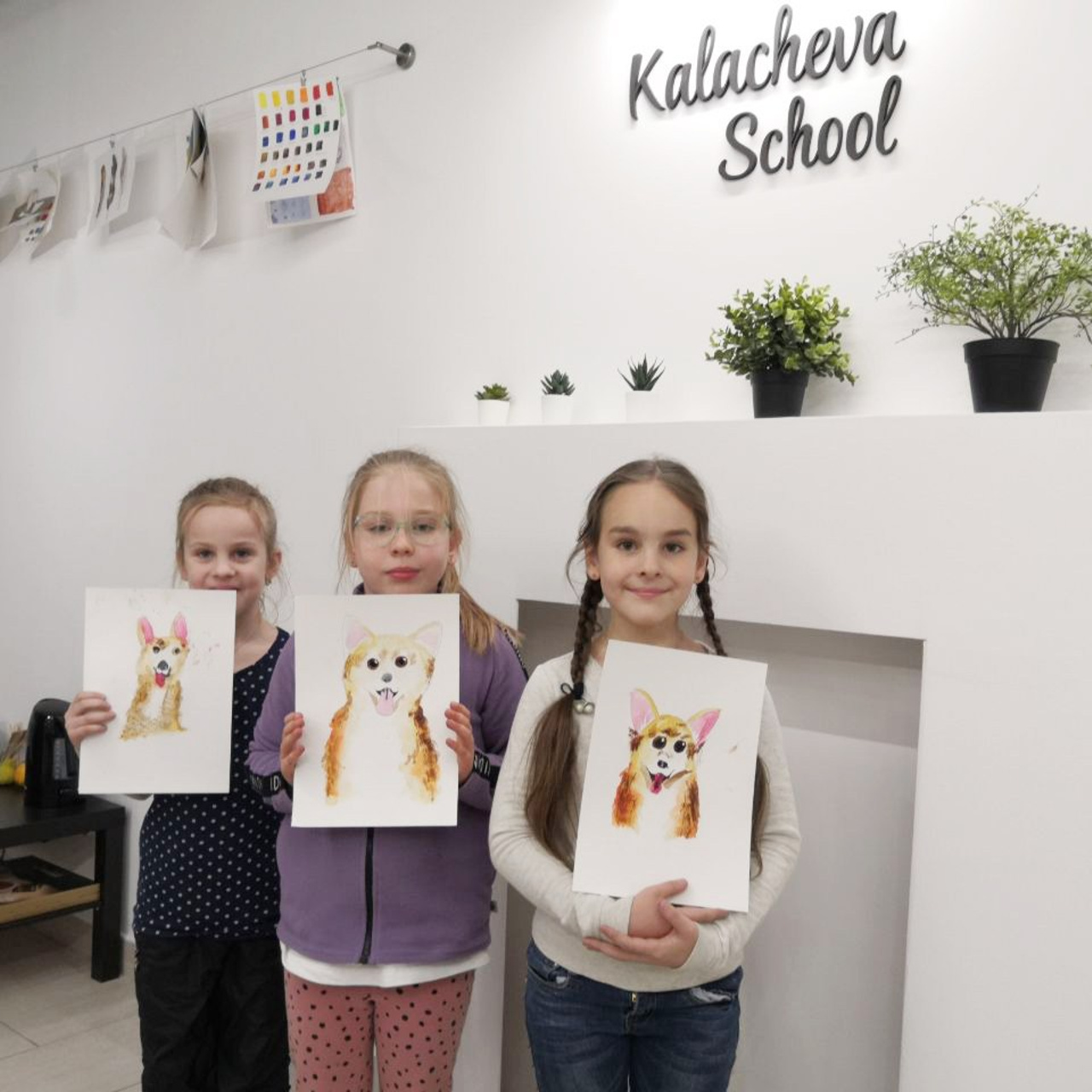 Ученики. Живопись Сони Корсаковой