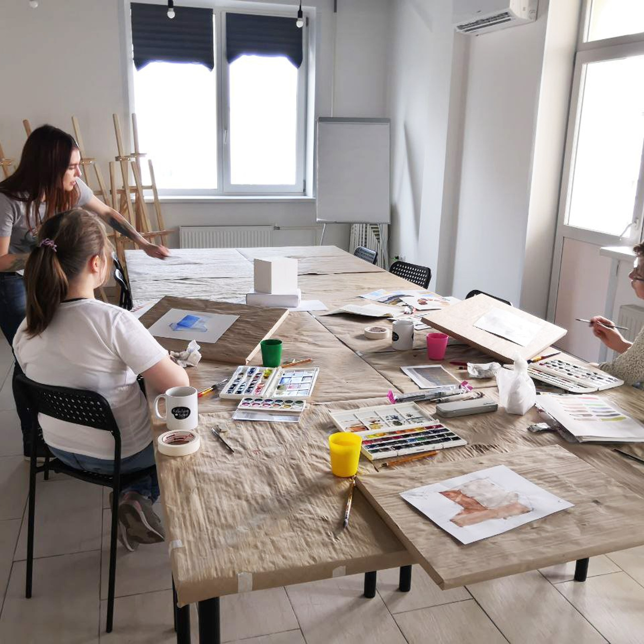 Ученики. Живопись Сони Корсаковой