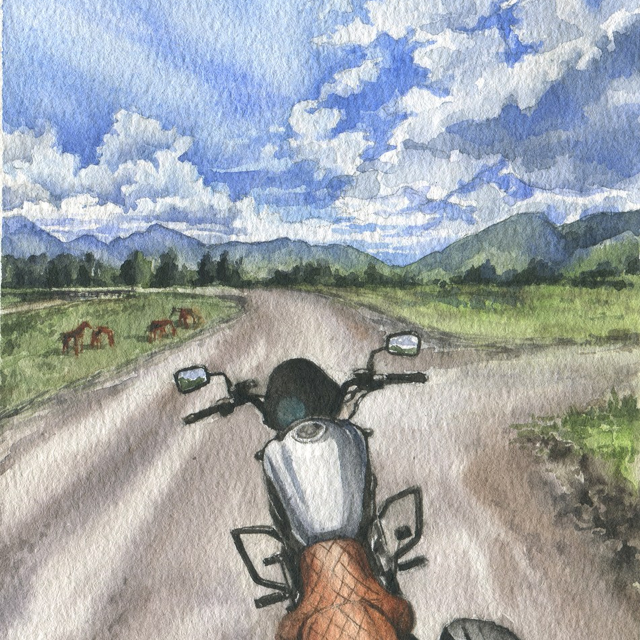 Акварель Сони Корсаковой. Живопись Сони Корсаковой