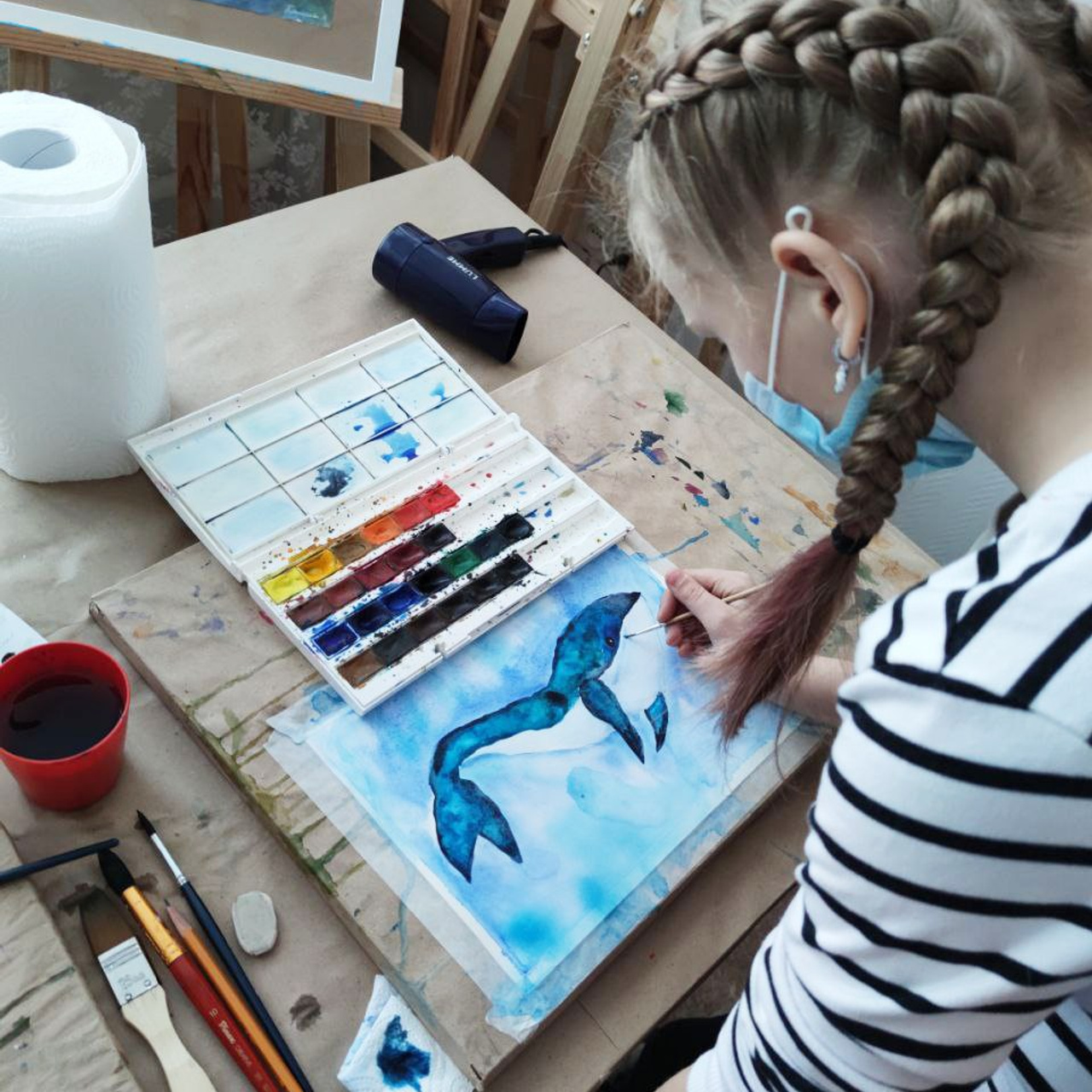 Ученики. Живопись Сони Корсаковой