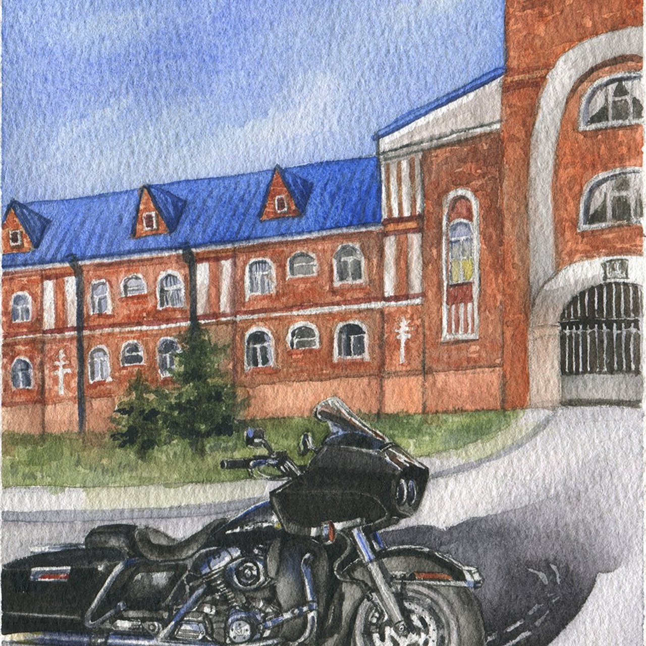 Акварель Сони Корсаковой. Живопись Сони Корсаковой