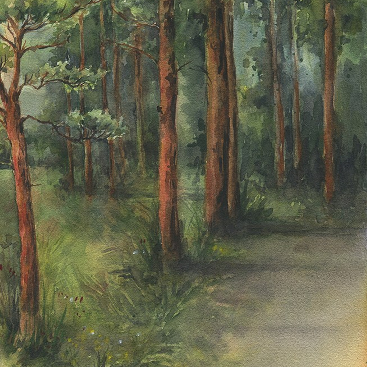 Акварель Сони Корсаковой. Живопись Сони Корсаковой