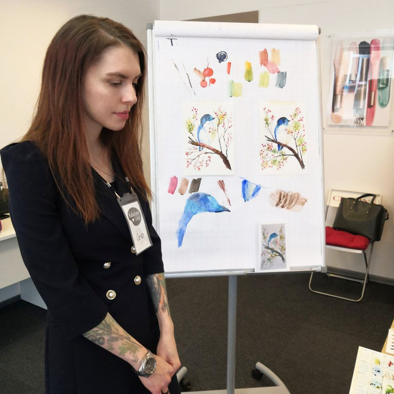 Ученики. Живопись Сони Корсаковой