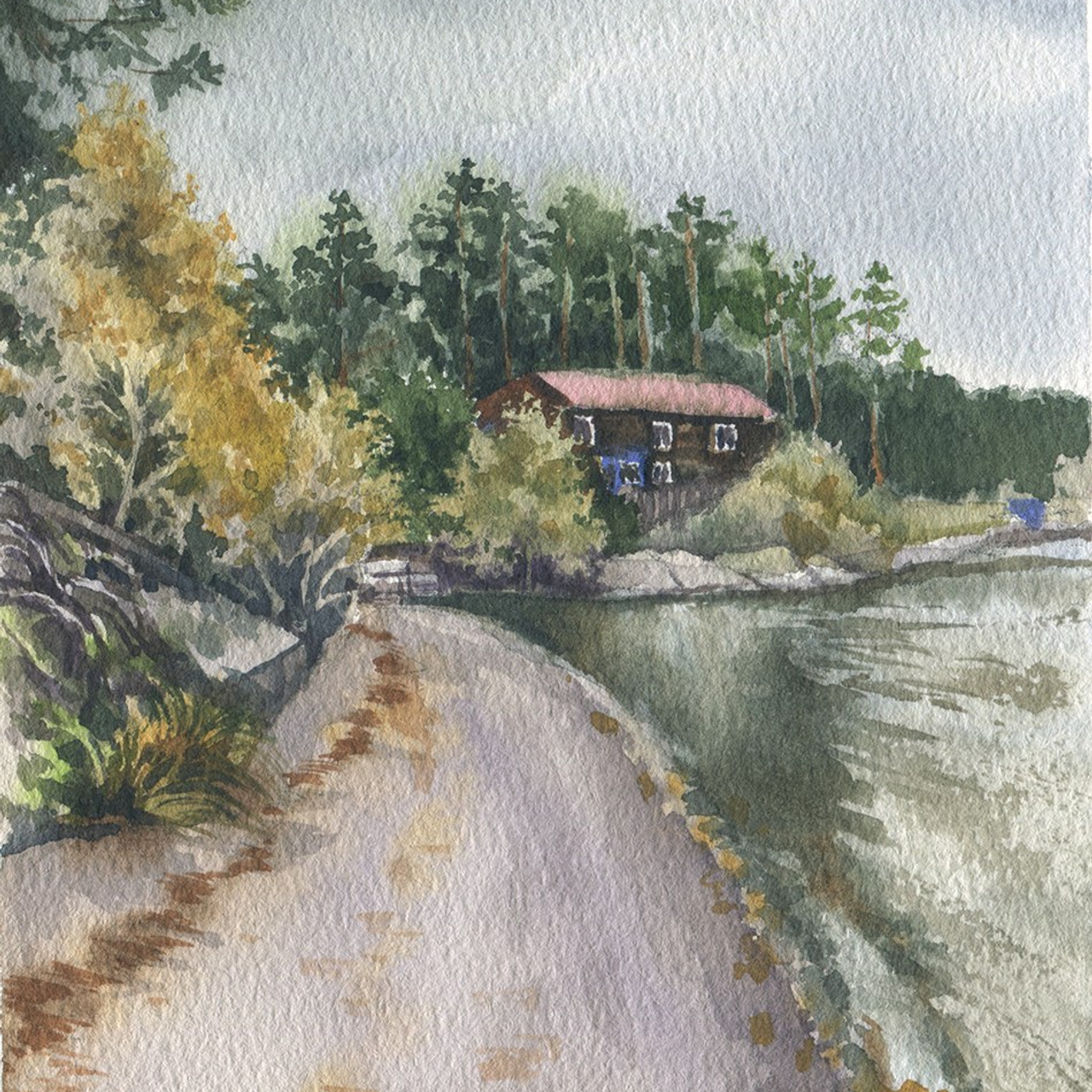 Акварель Сони Корсаковой. Живопись Сони Корсаковой