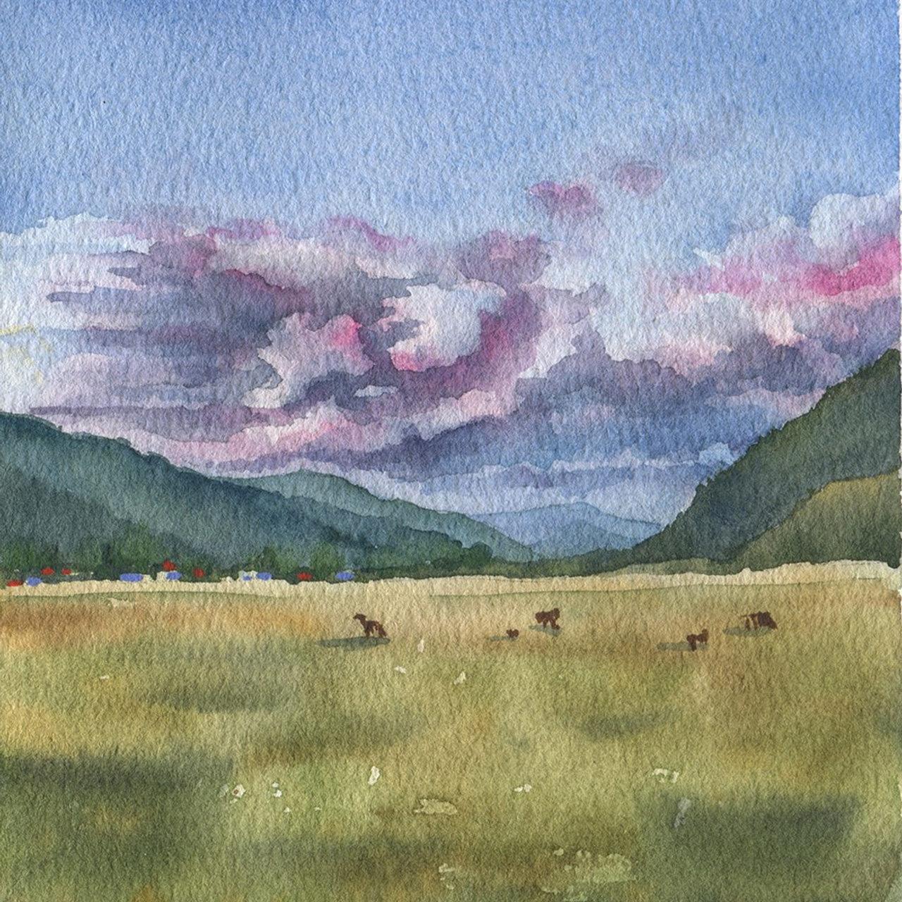 Акварель Сони Корсаковой. Живопись Сони Корсаковой