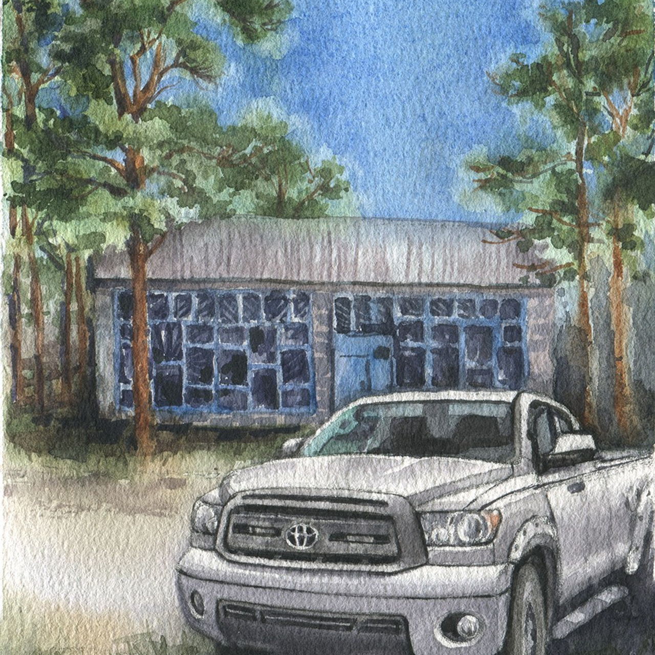 Акварель Сони Корсаковой. Живопись Сони Корсаковой