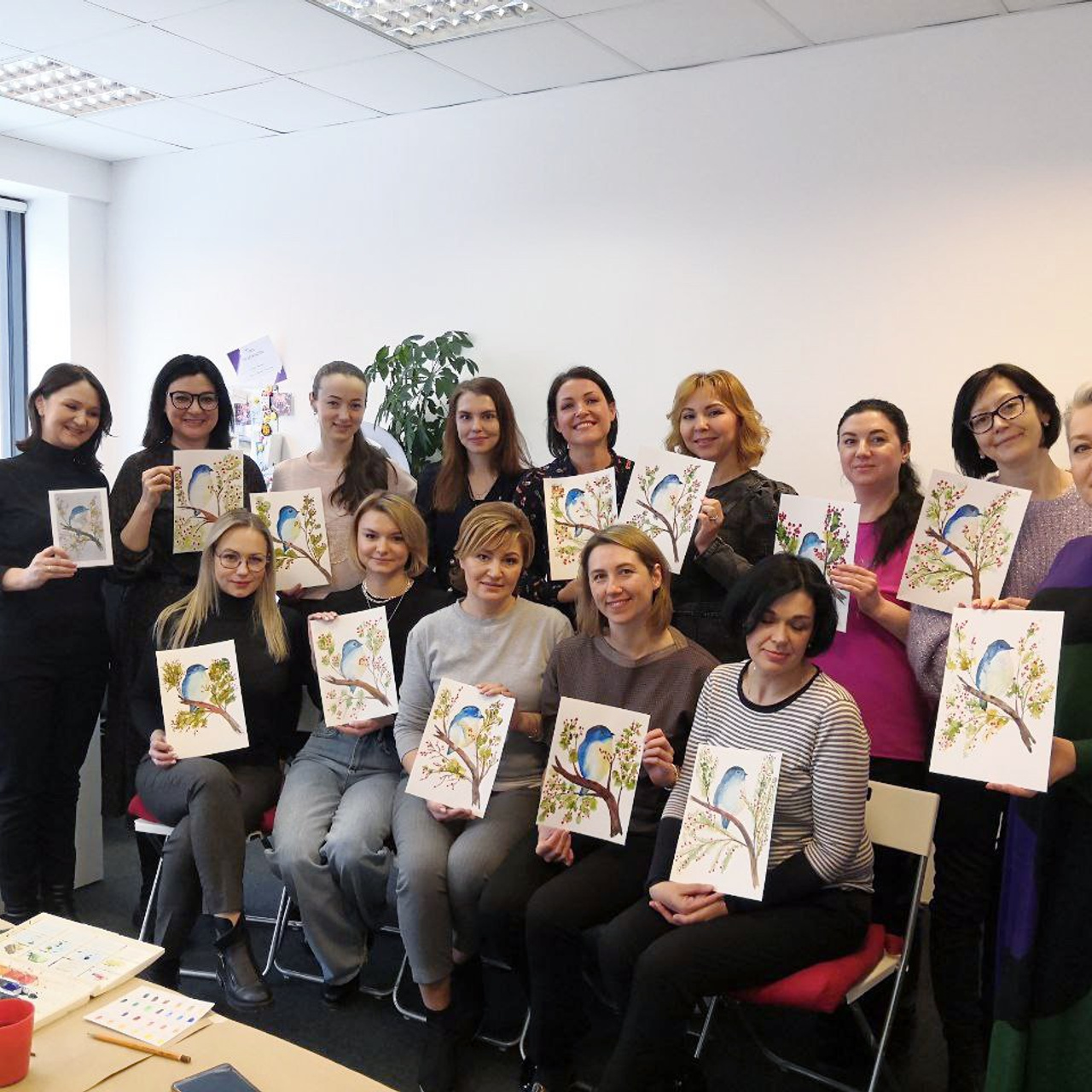 Ученики. Живопись Сони Корсаковой