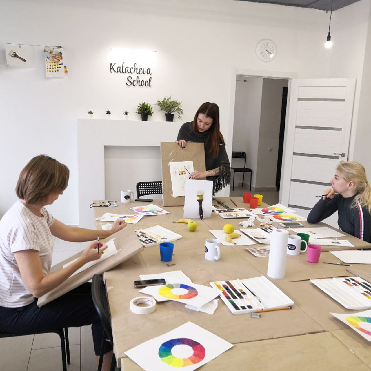 Ученики. Живопись Сони Корсаковой