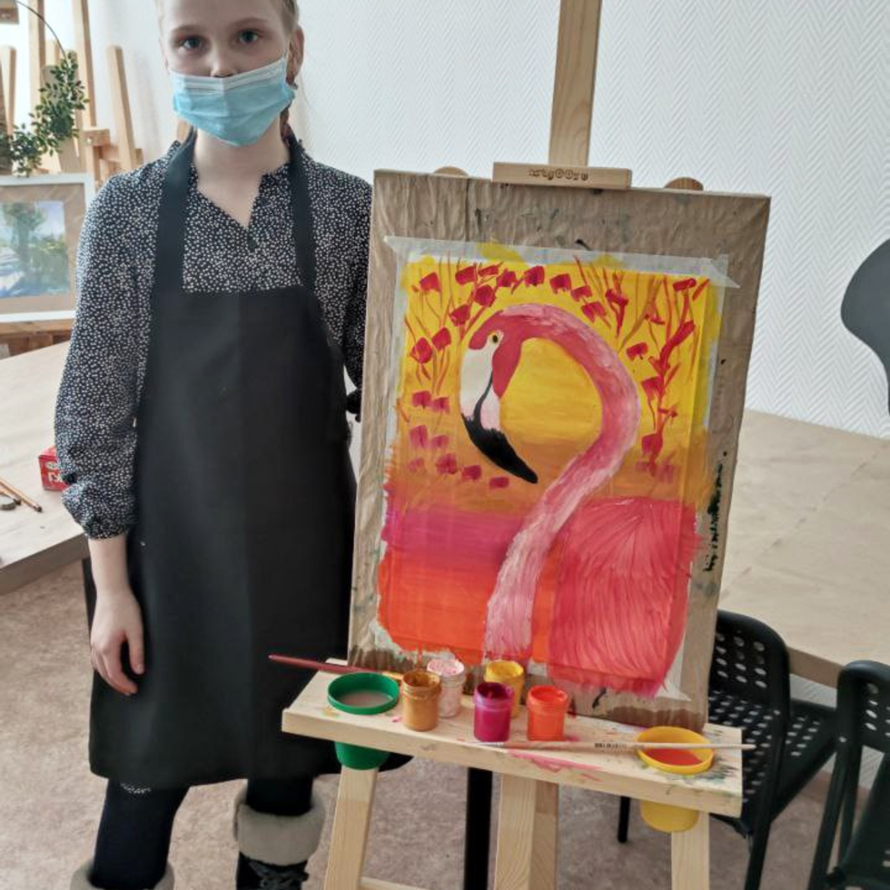 Ученики. Живопись Сони Корсаковой