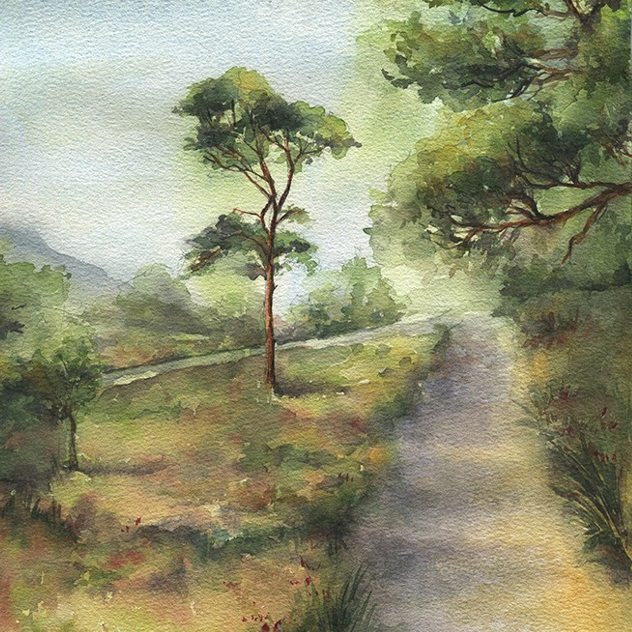 Акварель Сони Корсаковой. Живопись Сони Корсаковой