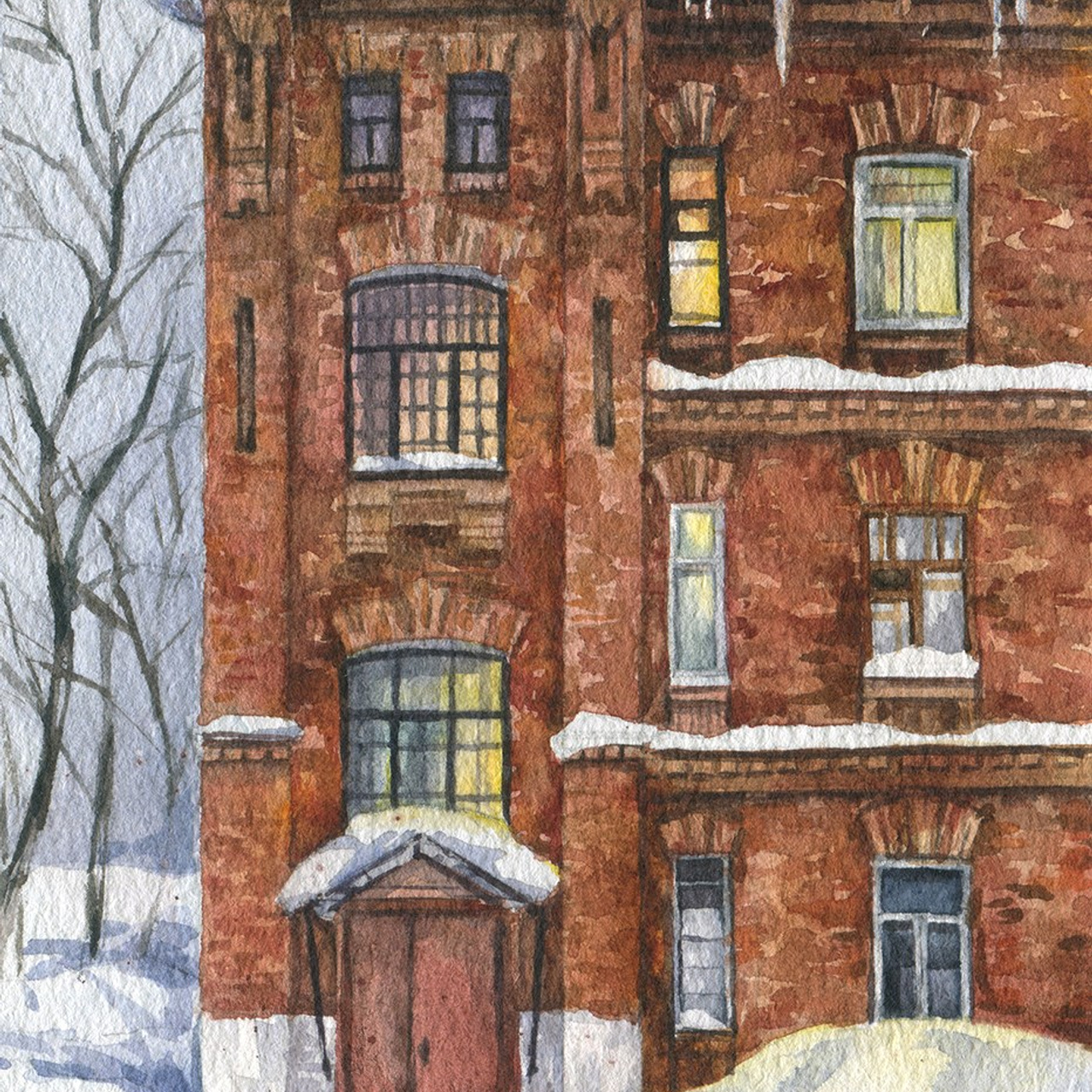 Акварель Сони Корсаковой. Живопись Сони Корсаковой