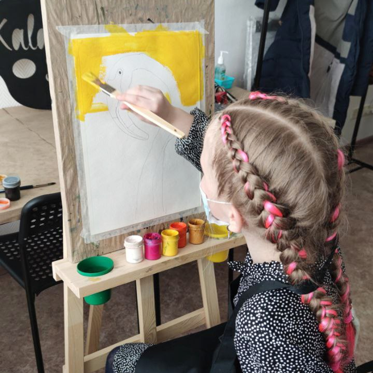 Ученики. Живопись Сони Корсаковой