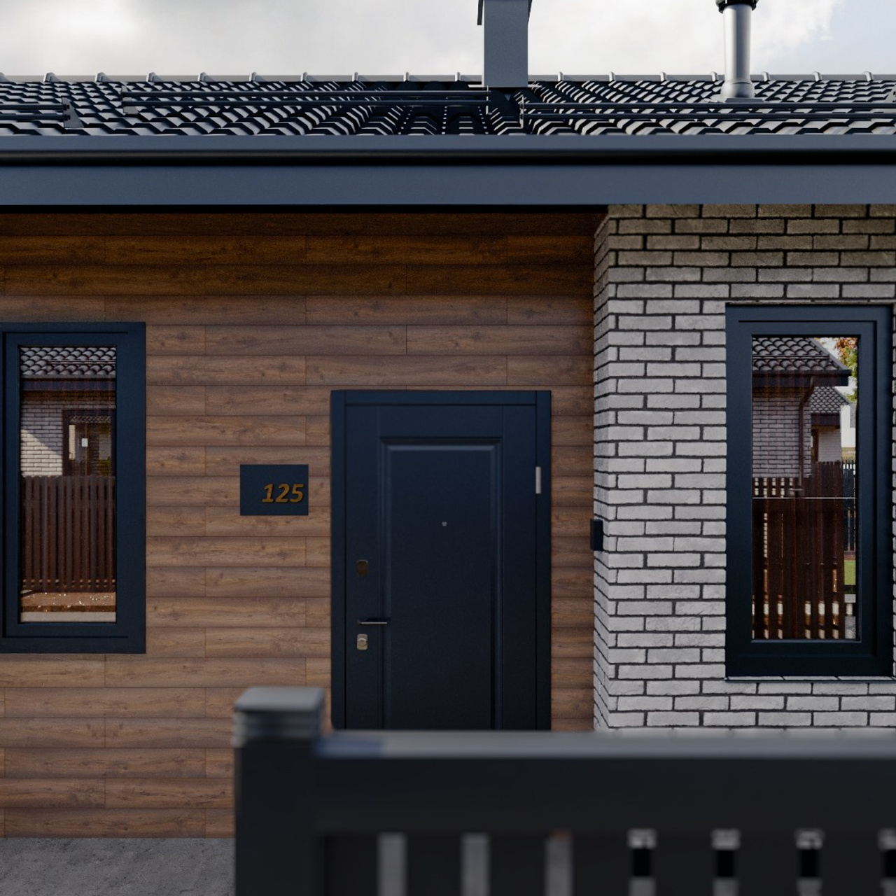 3D Визуализация загородного дома. Съемка недвижимости в Калининграде l Фото l Видео l VR туры l 3D Визуализации