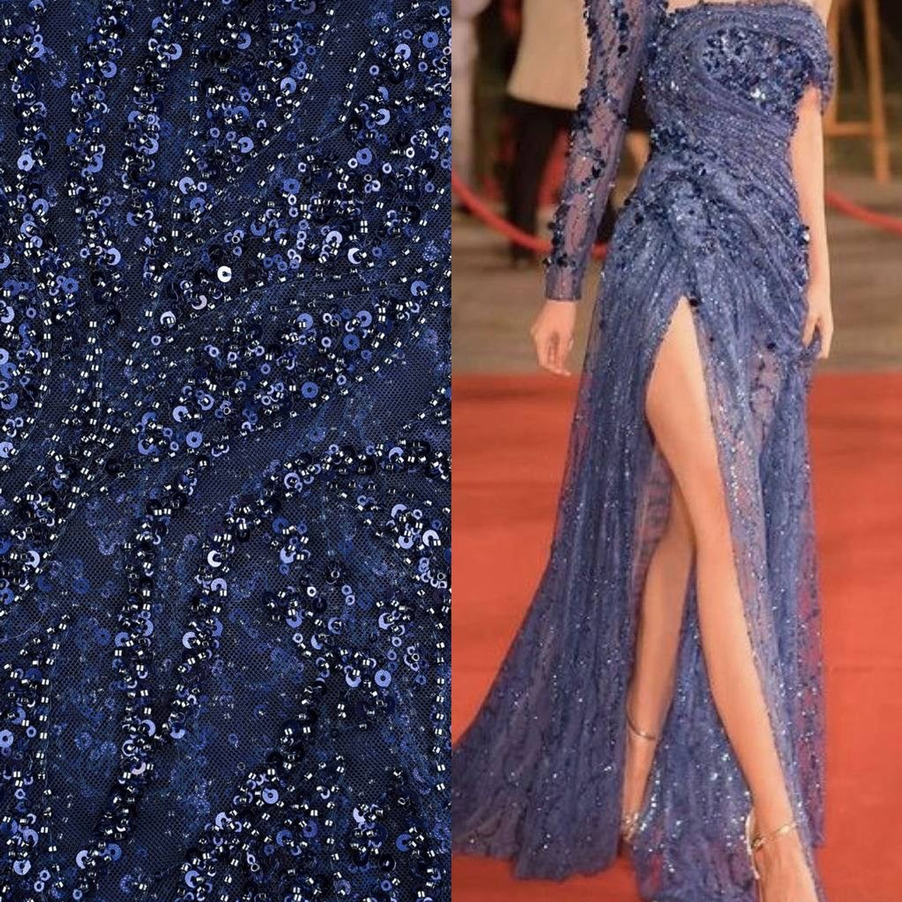 TSAR250 - ШИРИНА 1,30 - ТЕМНО/СИНИЙ - 5,80