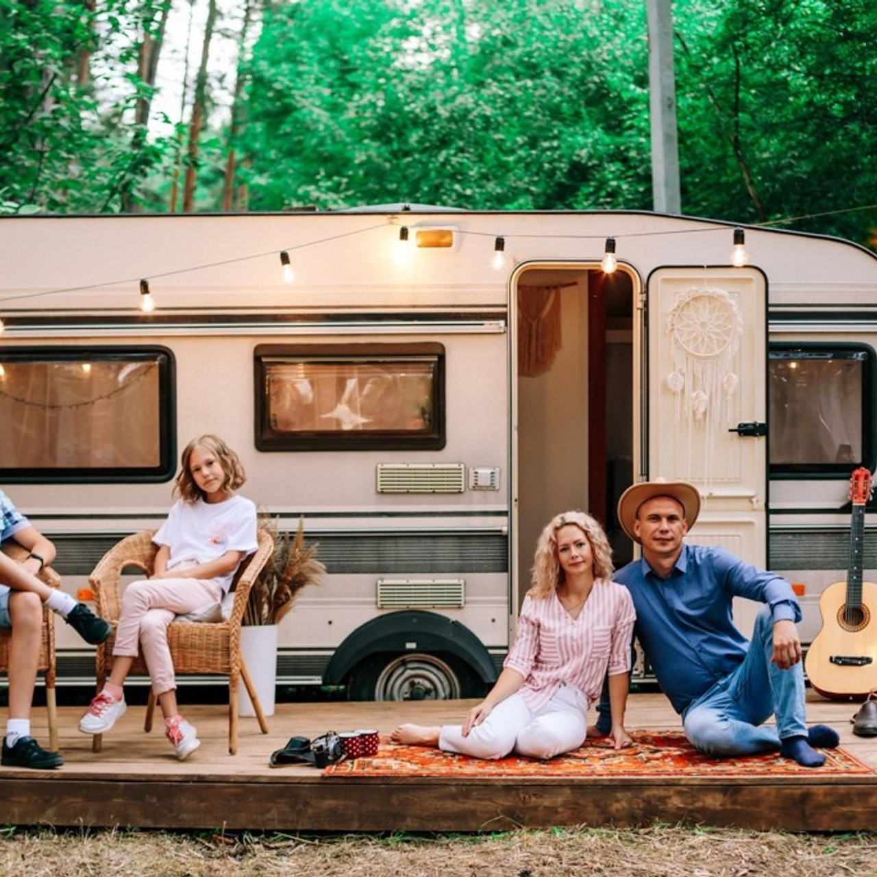 Семейная фотосессия в доме на колесах в Ижевском лесу. Дима Никитин свадебный и семейный фотограф в Ижевске и Удмуртии с 2007 года