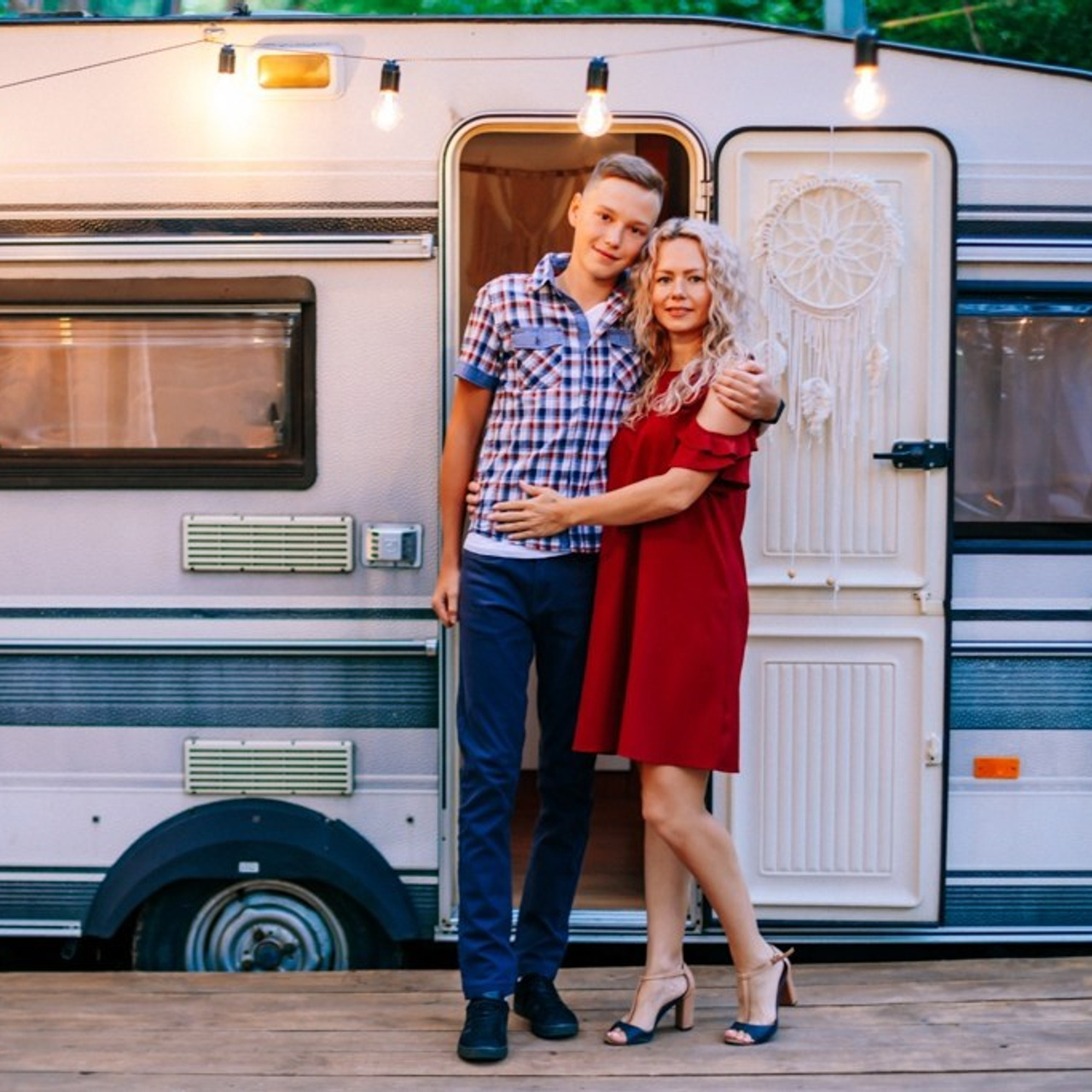 Семейная фотосессия в доме на колесах в Ижевском лесу. Дима Никитин свадебный и семейный фотограф в Ижевске и Удмуртии с 2007 года