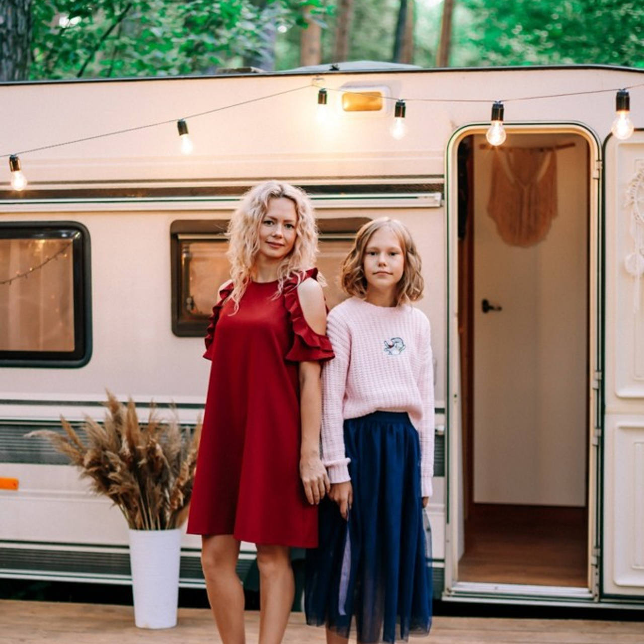 Семейная фотосессия в доме на колесах в Ижевском лесу. Дима Никитин свадебный и семейный фотограф в Ижевске и Удмуртии с 2007 года