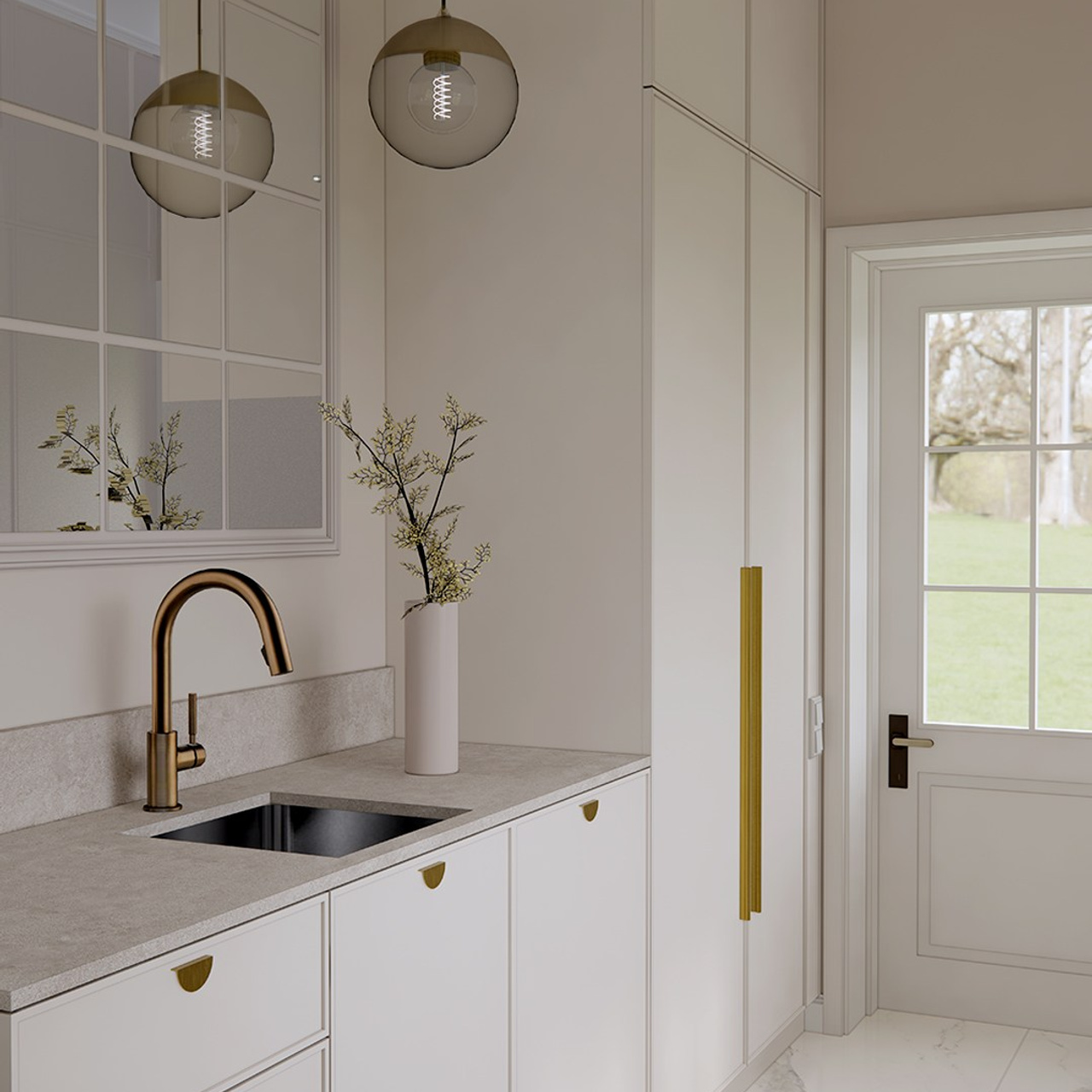 Design of a country house in Stockholm. Interior designer Stockholm