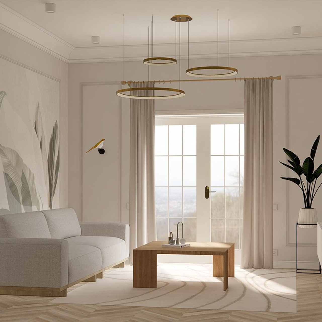 Design of a country house in Stockholm. Interior designer Stockholm