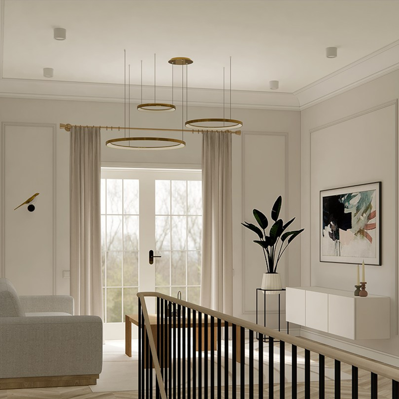 Design of a country house in Stockholm. Interior designer Stockholm