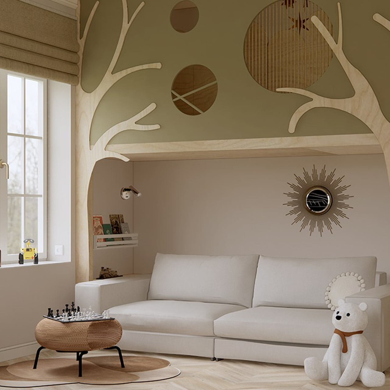 Design of a country house in Stockholm. Interior designer Stockholm